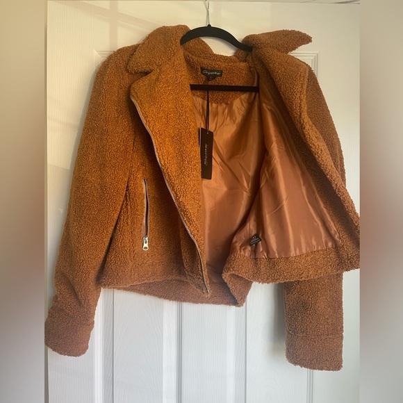 Shinestar Teddy Sherpa Jacket - Picture 2 of 5